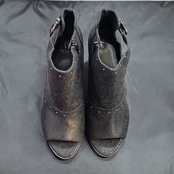 BRAND NEW SIMPLY VERA VERA WANG BOLOGNA WOMEN"S ANKLE-HIGH HEEL BOOTIE - Picture 4 of 15